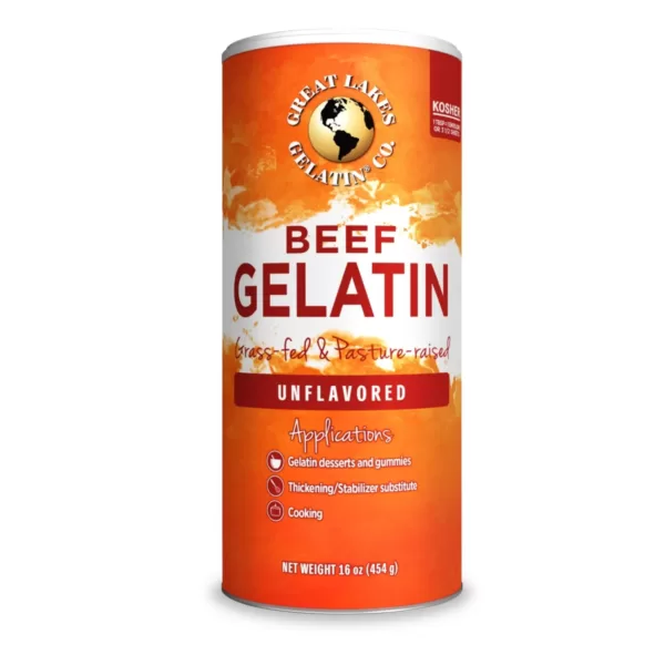Great Lakes Gelatin front label