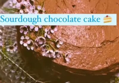 sourdough chocolate cake